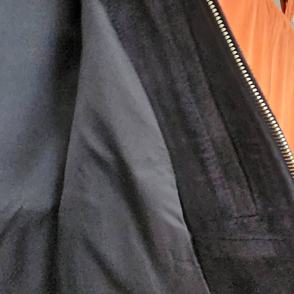 Eidos Suede Bomber Jacket w/ Tags - Picture 3 of 8